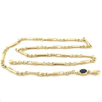 Handmade - Halsketting - 6.2 g - 18 karaat Geel goud, Nieuw