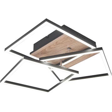 LED Plafondlamp - Plafondverlichting - Trion Libo - 27W - Aa, Verzenden