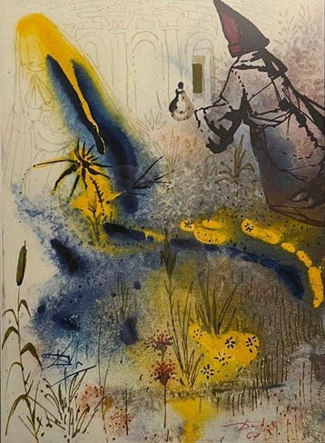 Salvador Dali (1904-1989) - Romeo e Giulietta