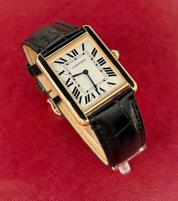 Cartier - Tank Solo XL Rose - 3167 - Heren - 2014