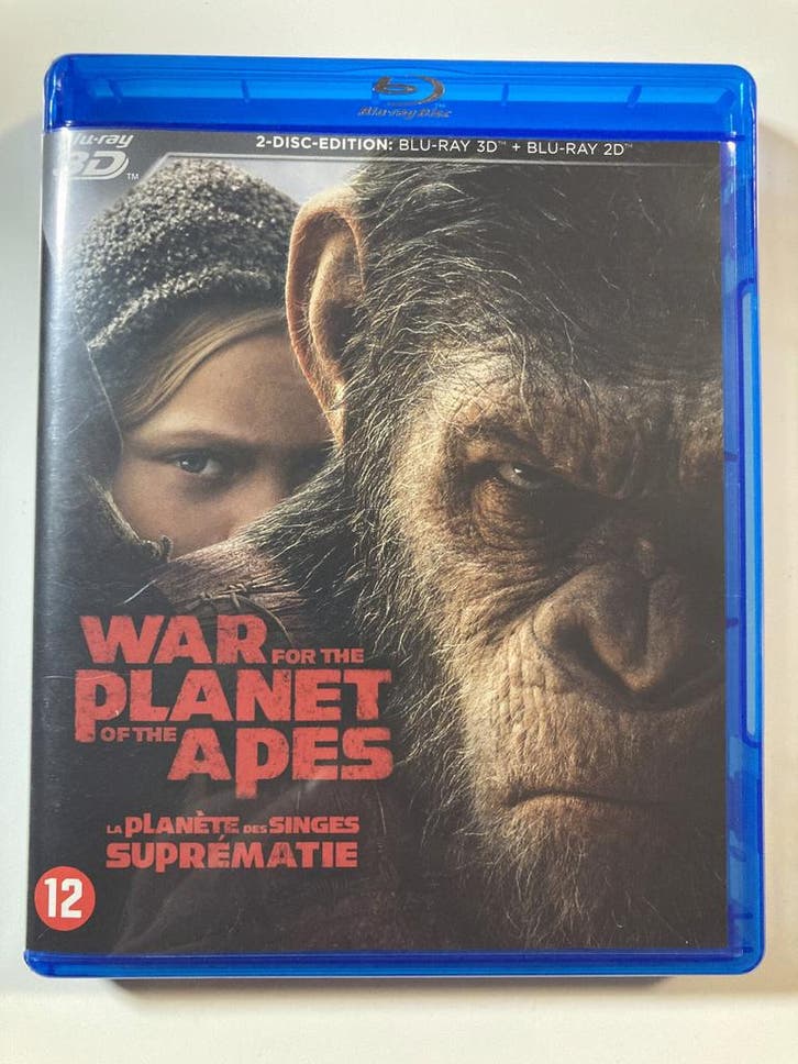 WAR FOR THE PLANET OF THE APES (3D + 2D) (BLURAY), CD & DVD, Blu-ray