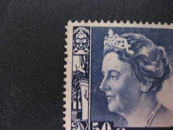 Nederlands-Indië 1938 - Koningin Wilhelmina met watermerk -, Gestempeld