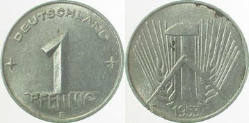 1 Pfennig Ddr 1953e, Verzenden, België