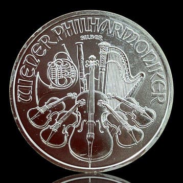 Oostenrijk. Silver .999 1 oz 1½ Euro (Vienna Philharmonic)