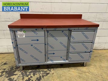 HCB RVS Polyethyleen PE Werkkast Kast Snijtafel Premium-line, Ophalen of Verzenden