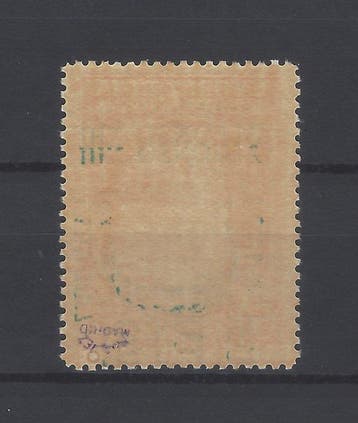Spanje 1927 - Rode Kruis 20 Cts. fout: dubbele machtiging -, Gestempeld