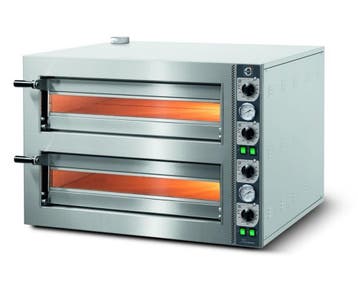 Pizzaoven | Cuppone Tiziano | 2+2 Ø300mm | 400V | 6.2kW |, Verzenden, Nieuw in verpakking