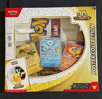 Pokémon - 2 Box - Poster Collection 30th Celebration
