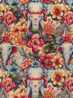 Premium Colorful Gobelin 5,00 × 1,40 mètres Tissu jacquard :