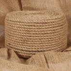vidaXL Touw 100% jute 14 mm 100 m, Verzenden, Nieuw
