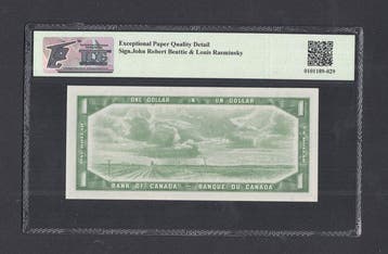 Canada. – 1 Dollar 1954 - Replacement - Pick 75b*/B338z*