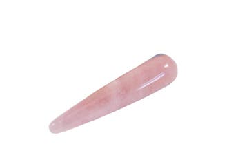 Massage Griffel - Rozekwarts - Kristal / Edelsteen - ca. 8cm, Ophalen of Verzenden