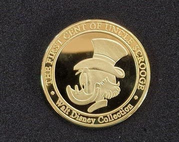 Uncle Scrooge Oncle Picsou Premier Cent Pièce limitée