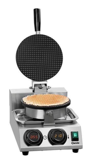Wafelijzer | MDI Cone 2120 | Rond Ø212mm, 1 Bakunit |, Verzenden, Nieuw in verpakking