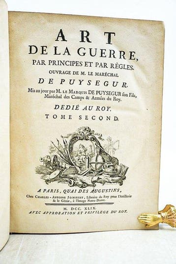 M. Le Maréchal Jacques-François de Puysegur - Art de la