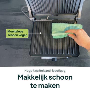 Tosti apparaat met Grillfunctie, Elektronische apparatuur, Verzenden, Zo goed als nieuw