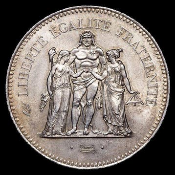 France. 50 Francs 1974 Hercule (Sans prix de réserve), Postzegels en Munten