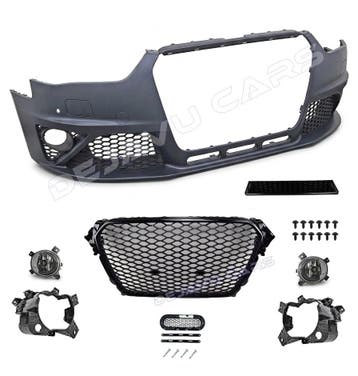 RS4 Look Voorbumper voor Audi A4 B8.5 / S line / S4 B8.5, Ophalen of Verzenden