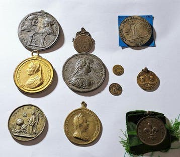 Italië, Vaticaanstad en andere landen. Historical Medal vari