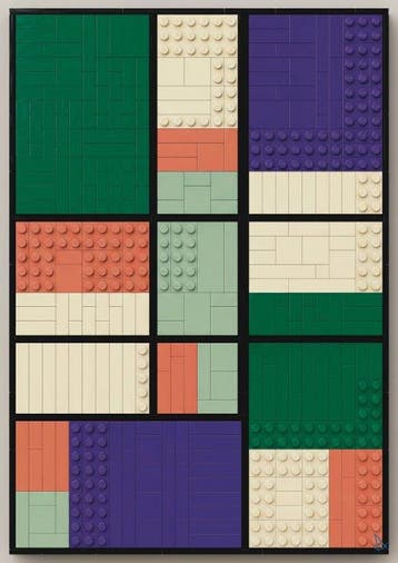 ANDSAL - The Wall of Lego The Contemporary #001 Special, Nieuw