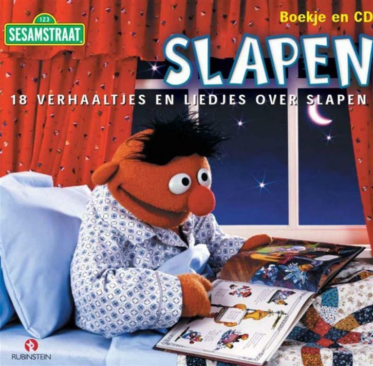 Slapen Sesamstraat bk +cd 9789054446545, Boeken, Overige Boeken, Zo goed als nieuw, Verzenden