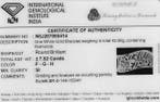 Manchetarmband - 14 karaat Witgoud - 7.52ct. tw. Diamant