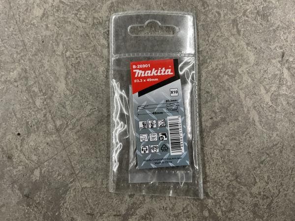 Veiling - 10x Makita dubbelzijdige metaalboor 10-pack B-2690, Bricolage & Construction, Outillage | Foreuses