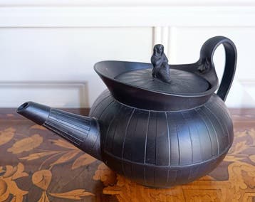 Wedgwood - Theeservies (3) - Aardewerk - Basaltware servies, Antiek en Kunst