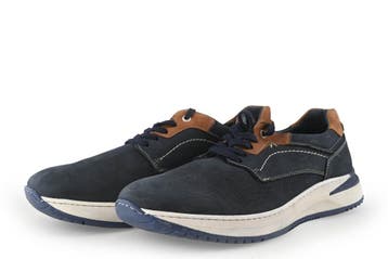 Hush Puppies Veterschoenen in maat 44 Blauw, Verzenden, Veterschoenen