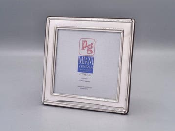PG-Miani Argenteria - Cadre photo - Argent 925 - Liscia 9x9