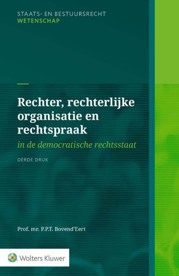 Rechter, Rechterlijke Organisatie En Rechtspraak | Nieuw, Verzenden, ...