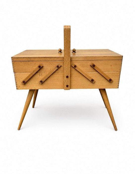 Boîte à couture - Bois - Naaidoos vintage, Antiek en Kunst, Kunst | Designobjecten