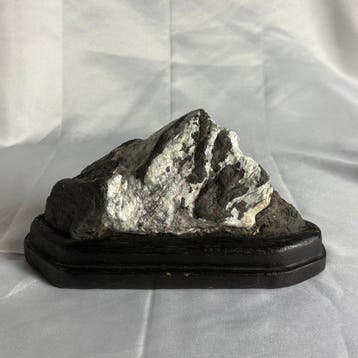 Steen, Hout - Vintage Japanse Suiseki kijksteen Mount Fuji