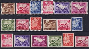 Duitse Rijk 1943 - Spendenvignetten/Privata Ausgaben Azad, Gestempeld