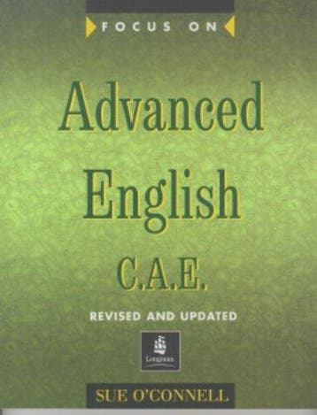 Focus on advanced English C.A.E. 9780582325692, Verzenden, Gelezen, Sue O. Connell