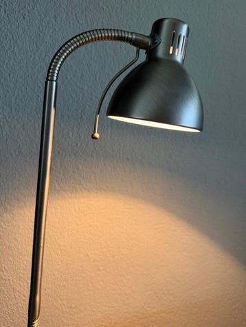 Vloerlamp om te lezen - Dimbare Halogeen vloerlamp - Brons -, Antiek en Kunst