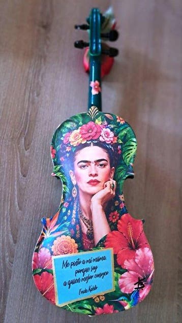 Sculpture, Frida - Mexican Garden - 53 cm - Bois - 2026