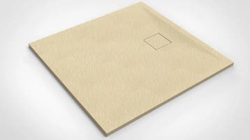 Douchebak Alento Naxos Stonelook SMC 120x80 Cm Mat Beige, Ophalen of Verzenden, Douche