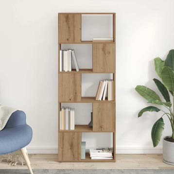 vidaXL Tv-meubelset 60 x 24 x 156 cm Bruin Bewerkt hout, Huis en Inrichting, Verzenden, Nieuw