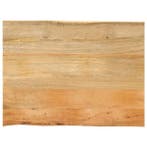 Tafelblad Mangohout 70x60 | Retour Deal 51% | Uniek, Verzenden, Nieuw