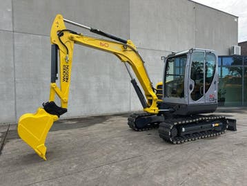 Veiling: Midigraafmachine Wacker Neuson 6003 Diesel 2017, Ophalen