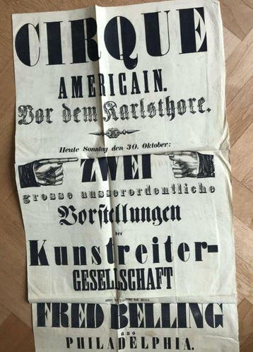 Cirque Americain - 1853