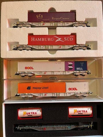 Fleischmann, B-Models H0 - 5246/5247/54.106 - Wagon de, Hobby en Vrije tijd, Nieuw