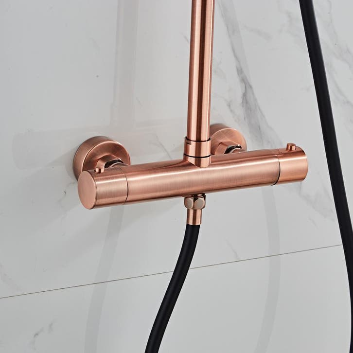 Opbouw Douchekraan BWS Copper Pro Thermostatisch Geborsteld, Bricolage & Construction, Sanitaire, Enlèvement ou Envoi