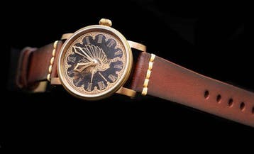 Schaumburg Watch - Golden SteamPunk - NewArtCollection -, Nieuw
