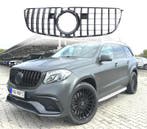 CALANDRE MERCEDES GLS X166 15-19 NOIR BRILLANT LOOK AMG GT, Verzenden