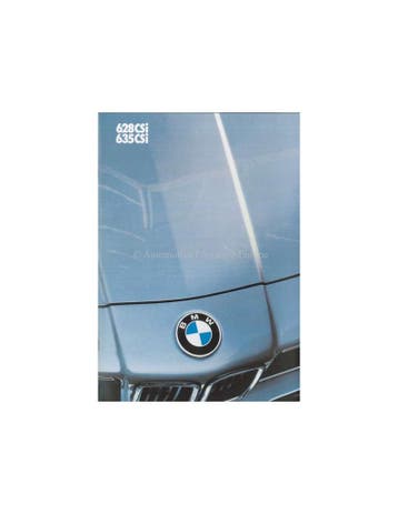 1985 BMW 6 SERIE BROCHURE NEDERLANDS, Ophalen of Verzenden, Nieuw