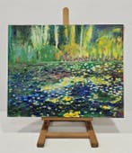 Pierre Lambin (1943) - Jardin sur leau