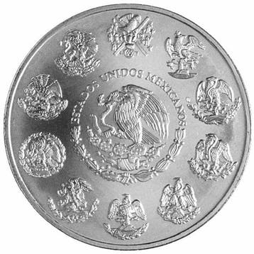 Mexique. 1 Onza 2022 1 Onza Mexican Silver Libertad Coin BU