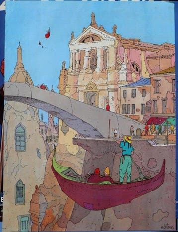Moebius - 4 Affiches, Boeken, Nieuw